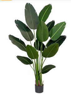 lot 467 image: Artificial Plants-Bird of Paradise Faux Tree - 6 Feet Tall Fake Plant