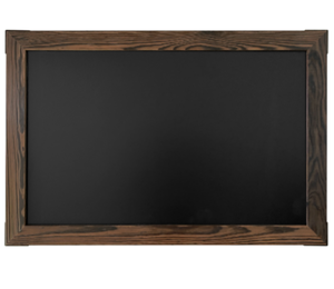 lot 471 image: 20x30 Rustic Wood Frame Chalkboard