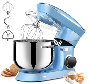lot 99 image: 9.5 Qt Stand Mixer, 10-Speed Tilt-Head Food Mixer, Vezzio 660W Kitchen Electric Mixer with Stainless Steel Bowl