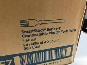 Dixie Compostable Plastic Forks
