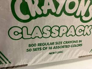 Crayola Crayon Classpack