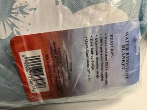 Water Resistant Frozen Blanket