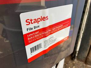 File Storage Bins