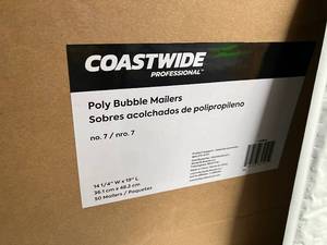 Large Poly Bubble Mailers