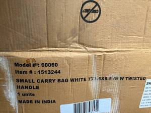 Small Paper Bags with Handles