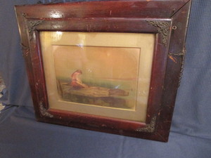 lot 56 image: Antique Pocket Letter Holder
