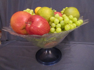 lot 70 image: Fruit Bowl,  Plastic Fruit