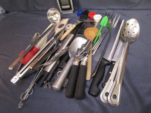lot 85 image: Utensils, Skewers