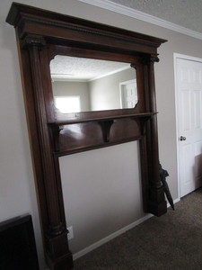 lot 18 image: Vintage Fireplace Surround