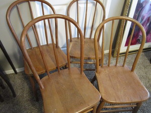 lot 93 image: Bentwood Chairs