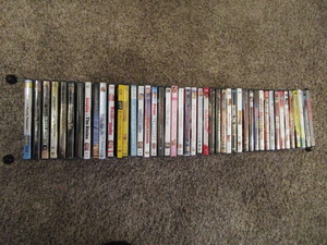 lot 146 image: Rack With 45 DVDs