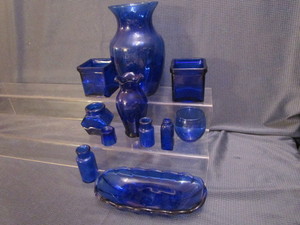 lot 153 image: Cobalt Pieces