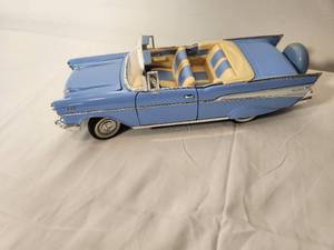 lot 39 image: Vintage Bel Air Replica Metal Car