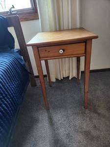 lot 47 image: End TableNight Stand with Drawer