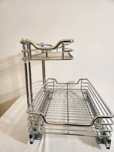 lot 211 image: Slide out Storage Drawer Accessory for Cabinet Storage