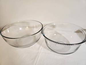 lot 220 image: Two Glass Bowls