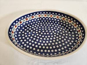 lot 248 image: Polish Pottery Serving Platter