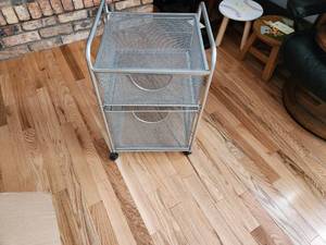 lot 279 image: Wire Mesh Rolling Portable Storage Unit