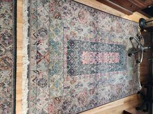 lot 303 image: Area Rug and Runner