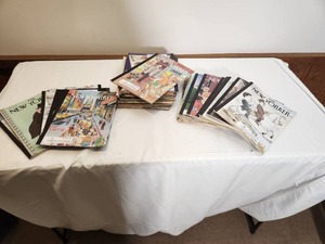 lot 338 image: Large Lot of Vintage New Yorker Magazines