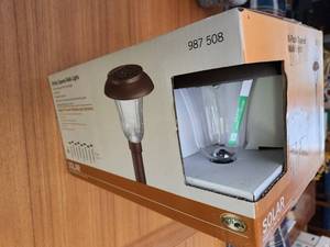 lot 372 image: New in Box Solar Garden Lights