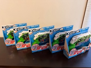 lot 168 image: Lot of 5 Zuru X Shot Fast Fill Water Blaster Guns
