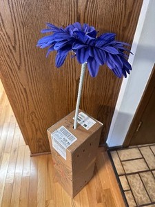 lot 314 image: Large Silk Purple Flower - 3 Tall