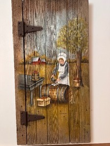 lot 327 image: Barn Door Art Piece 25x48