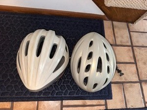 lot 481 image: Two Adult Size Bell Bicycle Helmets