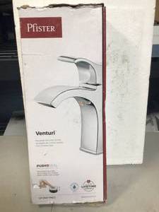 Pfister Venturi Single Hole Single-Handle Bathroom Faucet in Polished Chrome  Customer Returns See Pictures