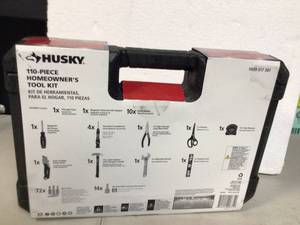 Husky 110-Piece Homeowners Set  Customer Returns See Pictures