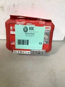 Milwaukee Hole Dozer Bi-Metal Hole Saw Set (6-Piece) Customer Returns See Pictures
