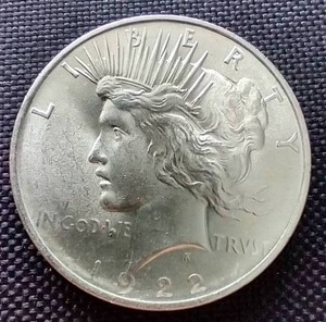 Gorgeous 1922 Peace Dollar
