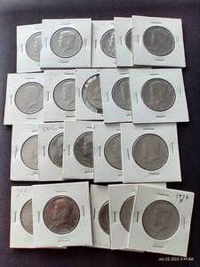 (20) Kennedy Half Dollars