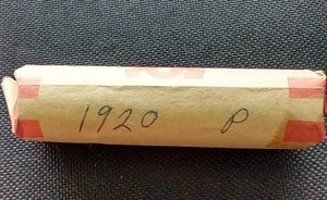 Roll of 1920 Wheat Pennies