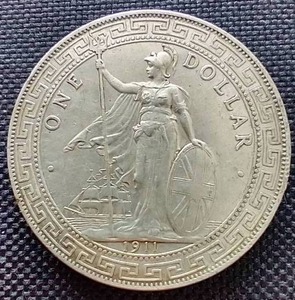 1911 British Trade Dollar