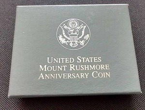 1991 Uncirculated Mount Rushmore Half Dollar