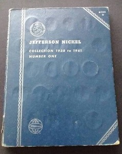 Partial Jefferson Nickel Album (1938-1967)