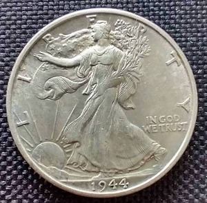 1944-S Walking Liberty Half Dollar