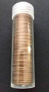 Roll of Uncirculated 1963-D Pennies