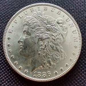1886 Morgan Dollar