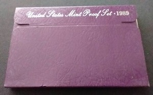 1989 U.S. Mint Proof Set