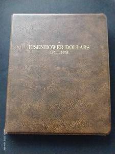 Complete Eisenhower Dollar Set - 10 Silver