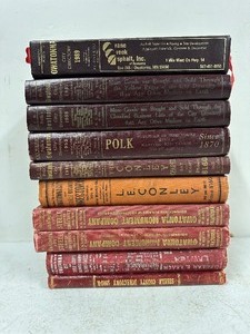 lot 44 image: Great Lot of OLD Owatonna Phone Books 