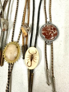 lot 13 image: GREAT Lot of Southwestern Bolo Ties