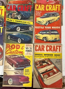 lot 62 image: Vintage 1960s Hot Rod & CarCraft Magazine Lot #3