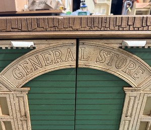 lot 63 image: Singer Dollhouse Furniture Cabinet