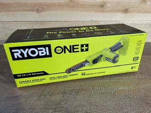 lot 1 image: Ryobi One 18V ONE 12 X 18 BELT SANDER - Brand new - RETAIL PRICE $89.00