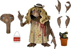 lot 25 image: NECA E.T. The Extra Terrestrial 40th Anniversary Dress-Up E.T. Ultimate 7 Action Figure - BRAND NEW - RETAIL PRICE $30