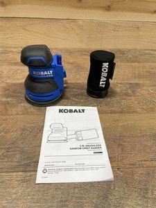 lot 37 image: Kobalt 24-Volt Brushless Cordless Random Orbital Sander with Dust Management - BRAND NEW - RETAIL PRICE $80